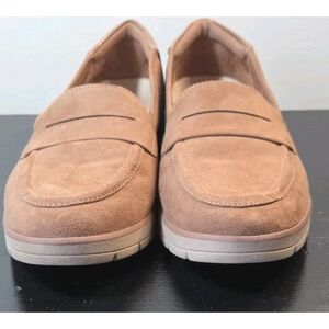 Dr. Scholl's Nice Day Penny Loafers  Brown Size 8M Slip On Shoes Work Casual